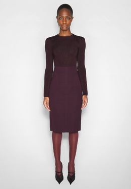 MUGLER: Трикотажный топ 