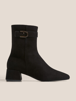 Furla: Чёрные ботинки 