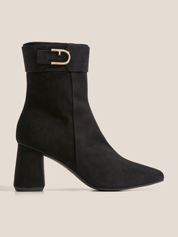 Furla: Чёрные ботинки 