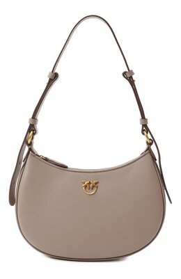 Pinko: Бежевая сумка  Love Mini