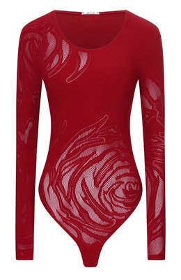 Wolford: Красный боди 