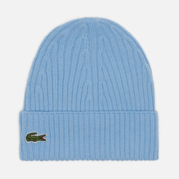 Lacoste: Голубая шапка 