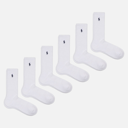 Polo Ralph Lauren: Белые носки 