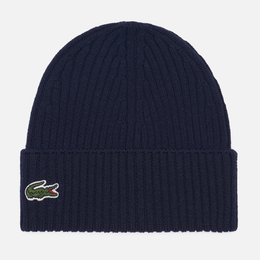 Lacoste: Синяя шапка 