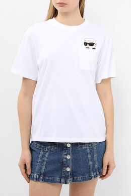 Karl Lagerfeld: Хлопковая футболка 