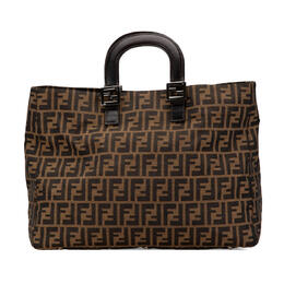 Pre-owned Fendi Large Zucca Canvas Twins Tote odpf30syhxeoa35k