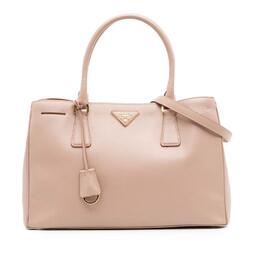 Pre-owned Prada Small Saffiano Lux Galleria Satchel gc8lo34sqiruwtou