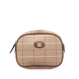 Pre-owned Burberry Vintage Check Canvas Clutch fbu4tjlskfzzfycn