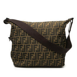 Pre-owned Fendi Zucca Canvas Shoulder Bag 6p6tzcei5v93eedi