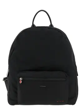 Kiton-Nylon Backpack Zaini E Valigie Nero-Uomo 53079316300116