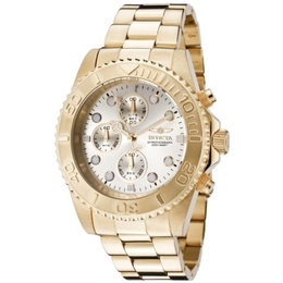 Invicta Pro Diver Chronograph Champagne Dial Mens Watch 1774