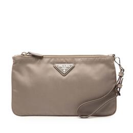 Pre-owned Prada Tessuto Clutch h3c5pdy7to23p3kc