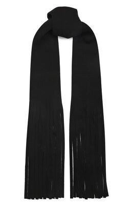 Sportmax: Чёрный шарф 