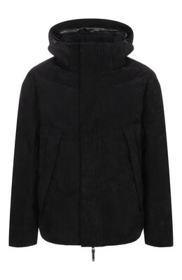 EA7: Бархатный пуховик 