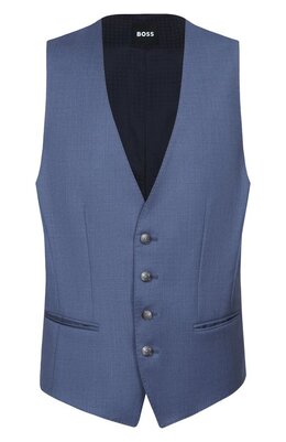 BOSS: Жилет из шерсти 