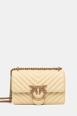 Кожаная сумка Pinko, желтый 100074.a0gk | żółty