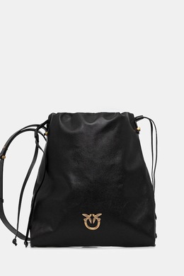 Кожаная сумка Pinko, черный 104359.a0qo | czarny