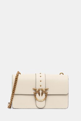 Кожаная сумка Pinko, бежевый 105857.a0f1 | beżowy