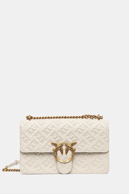 Кожаная сумка Pinko, бежевый 100941.a1yb | beżowy