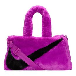 Сумка-тоут Nike NSW Faux Fur Tote Bag 'Vivid Purple Black' dq5804-551 | purple