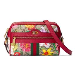 Сумка (WMNS) Gucci Ophidia SeriesGG floral Clutch Single Shoulder Bag mini 517350-92ybc-8722
