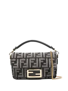 Мини-сумка Baguette Fendi, черный 30550695 | черный