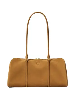 Сумка на плечо из замши Marshmallow Tory Burch, коричневый 31583089 | коричневый