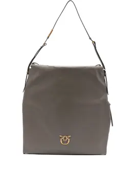 Сумка-тоут с логотипом Pinko, коричневый 32436257 | коричневый