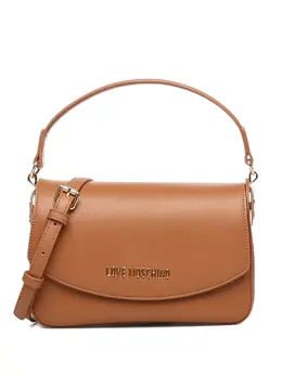 Сумка через плечо с логотипом Love Moschino, коричневый 32458815 | коричневый