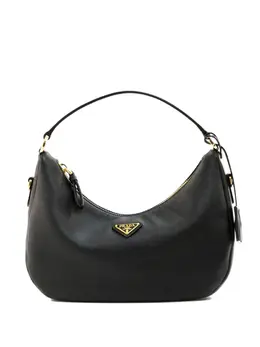 Сумка через плечо с треугольным логотипом Prada, черный 32497525 | черный