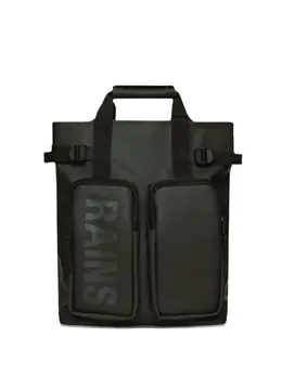 Рюкзак Texel с логотипом Rains, зеленый 32510562 | зеленый