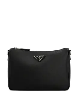 Сумка-мессенджер с монетницей Prada, черный 32536850 | черный