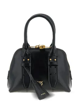 Сумка-боулинг с регулируемой ручкой и птичками Love Birds Pinko, черный 32576854 | черный