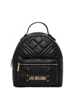 Рюкзак с нашивкой-логотипом Love Moschino, черный 32584610 | черный