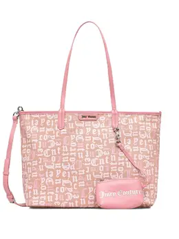 Сумка-тоут с нашивкой-логотипом Juicy Couture, розовый 32599462 | розовый