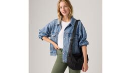 Сумка через плечо Brooklyn среднего размера Levi's, Caviar - Black 002h30002 | caviar - black