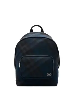 Рюкзак в клетку Grid Burberry, синий 31694165 | синий