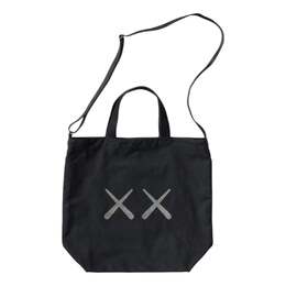 Сумка-тоут Uniqlo x KAWS x Warhol 2Way Tote Bag 'Black' 473556-09 | black