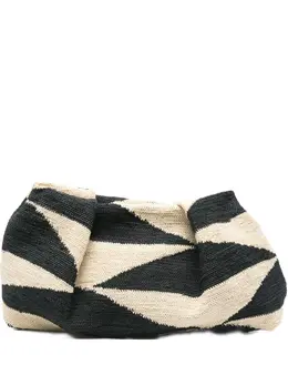 Клатч из сизаля Sensi Studio, черный 32428342 | черный