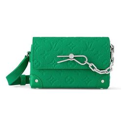 Сумка Louis Vuitton Steamer Wearable Wallet Monogram Taurillon Leather 'Vert' m82918 | green