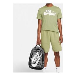Рюкзак Nike Hayward Full Print logo Athleisure Casual Sports Backpack Schoolbag Student Dark Grey Grayblack dq5617-010 | grayblack