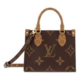 Сумка (WMNS) Louis Vuitton OnTheGo BB Monogram Reverse Canvas Handbag 'Brown' m46839 | brown