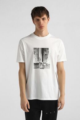 HUGO: Хлопковая футболка 