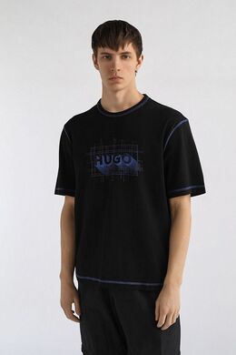 HUGO: Хлопковая футболка 