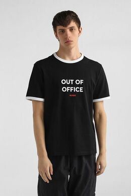 HUGO: Хлопковая футболка 