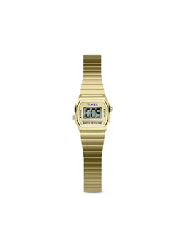 Наручные часы Teeny Tiny 20 мм Timex, зеленый 31767249 | зеленый