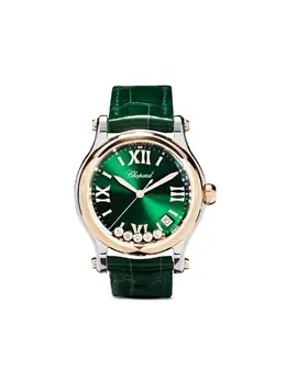 Наручные часы Happy Sport 36 мм Chopard, зеленый 16510559 | зеленый