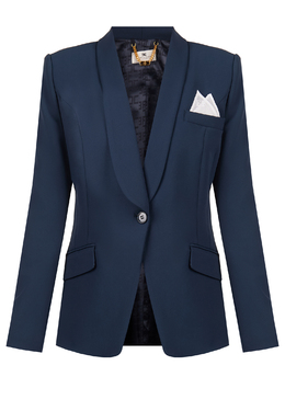 ELISABETTA FRANCHI: Синий костюм 