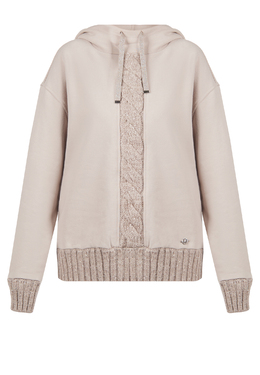 LUISA SPAGNOLI: Бежевый свитер 