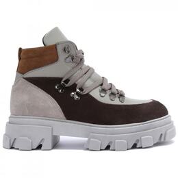 Principe di Bologna: Серые ботинки 